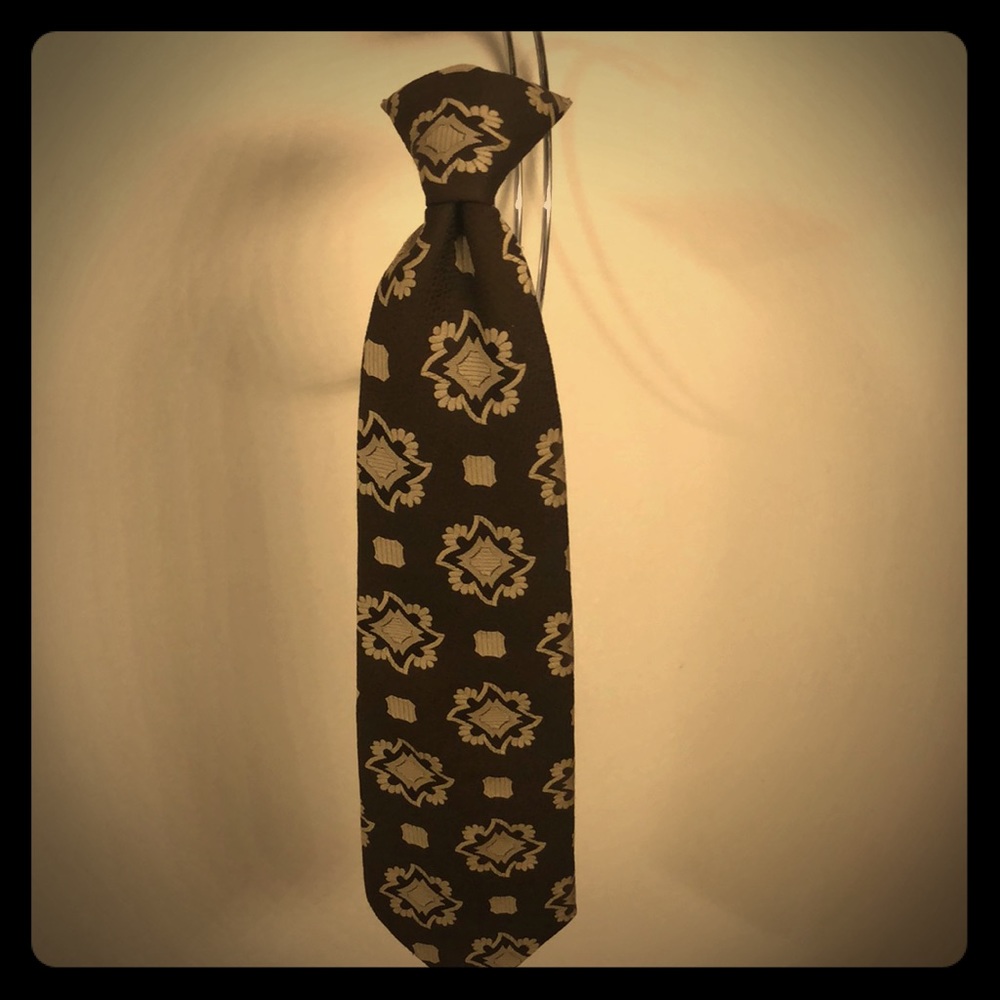 Vintage clip on tie